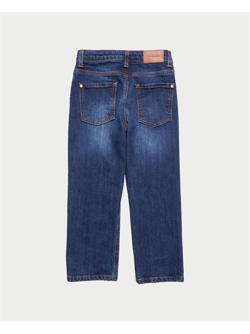 Trussardi boys' 5-pocket jeans TRUSSARDI | TBA25043JEDENIM BLUE MEDIUM